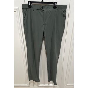 Greyson Men's Green Golf Pants Size 36 X 32 Performance Stretch Office